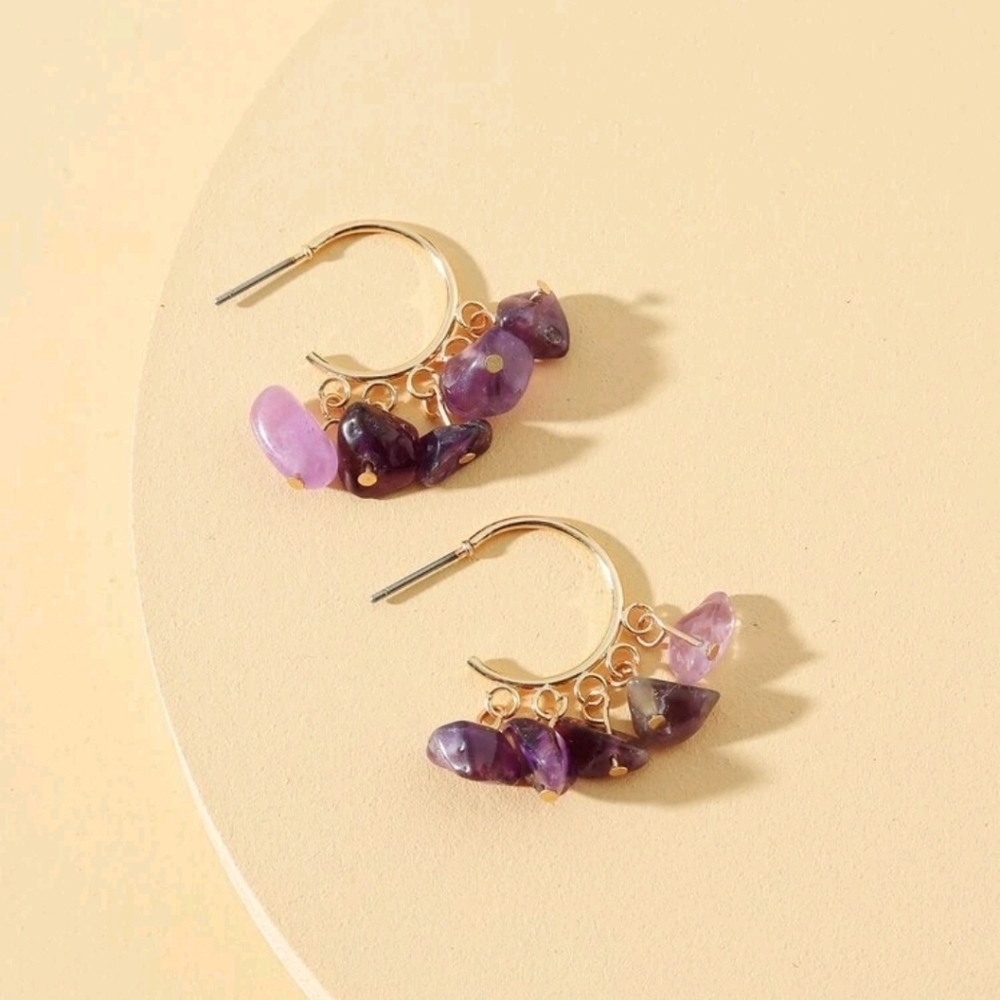 NEW! Amethyst  Earrings